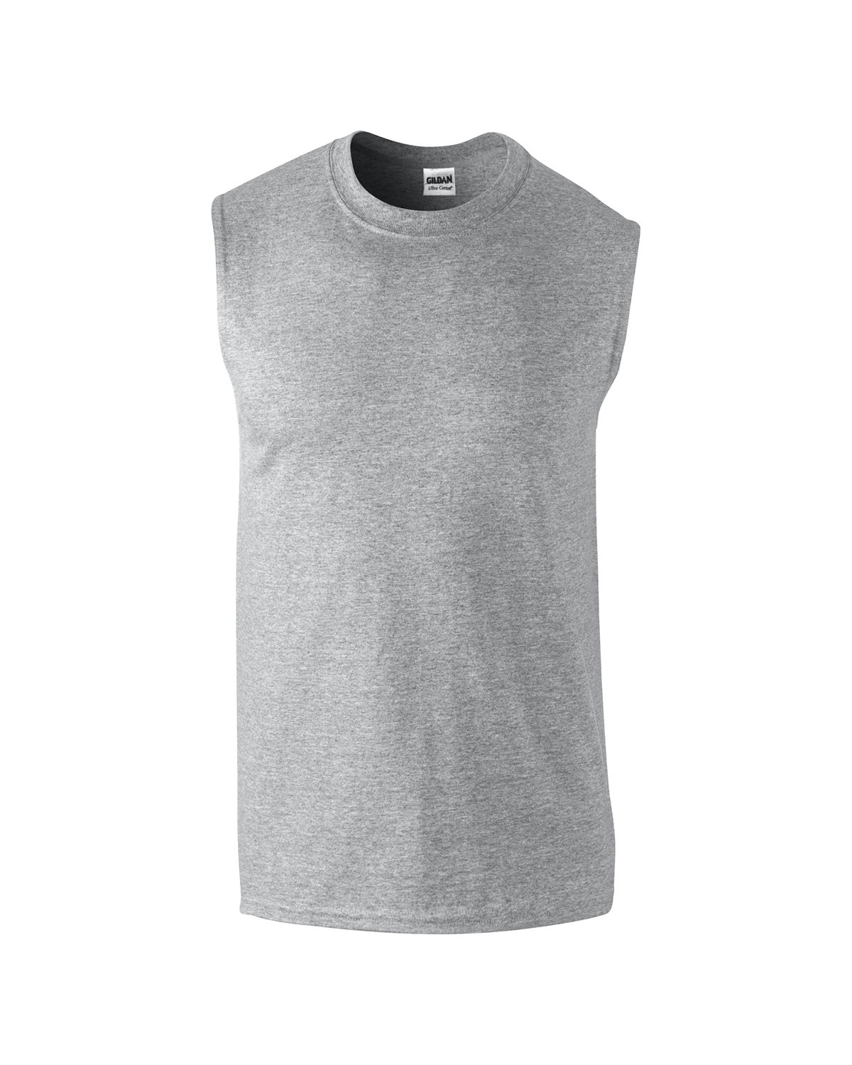 Gildan Adult Ultra Cotton Sleeveless T Shirt Alphabroder