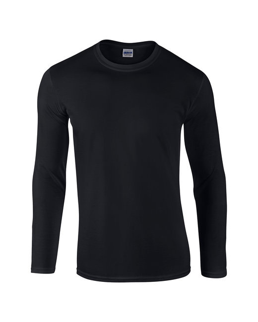 Gildan Adult Softstyle Long Sleeve T Shirt Alphabroder