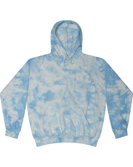 Tie Dye Adult Unisex Crystal Wash Pullover Hooded Sweatshirt