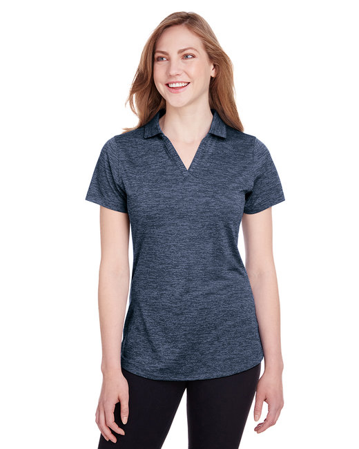 G005 596802 Ladies PUMA Icon Heather Polo