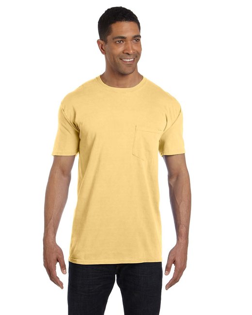 Customize Comfort Colors Adult Heavyweight Rs Pocket T Shirt