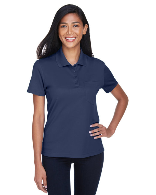 78181P *Printed* Ladies  Origin Performance Piqu Polo with Pocket