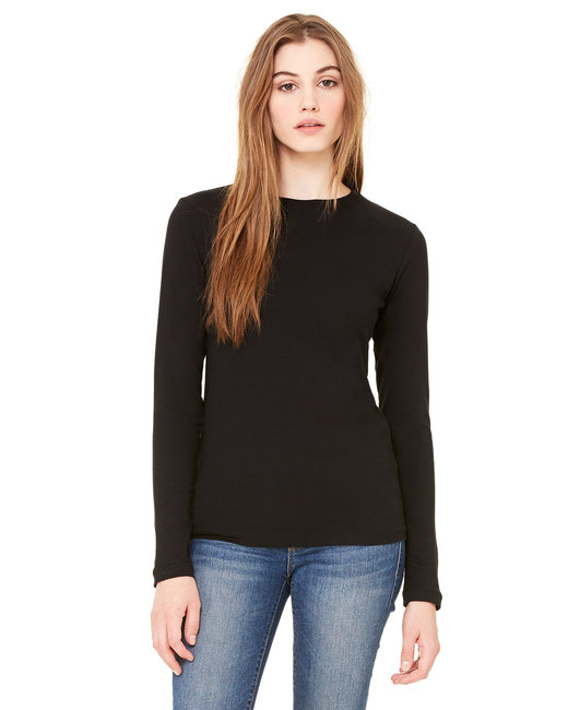 A004 B6500  Bella Ladies  Jersey Long-Sleeve T-Shirt