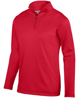 AG5508 Augusta Sportswear Youth Wicking Fleece Quarter-Zip Pullover