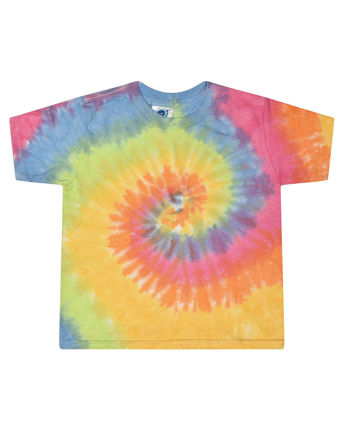 Ladies Cropped T&#45;Shirt-Tie-Dye