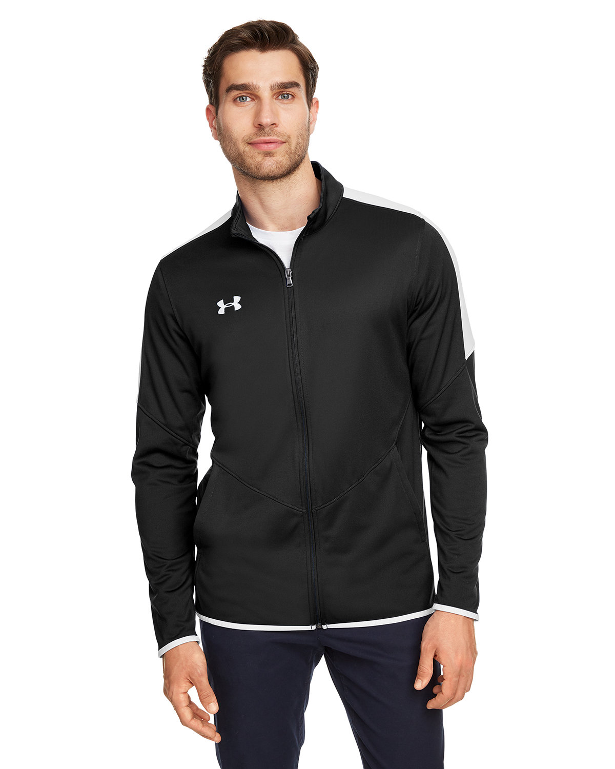 Mens Rival Knit Jacket-Under Armour