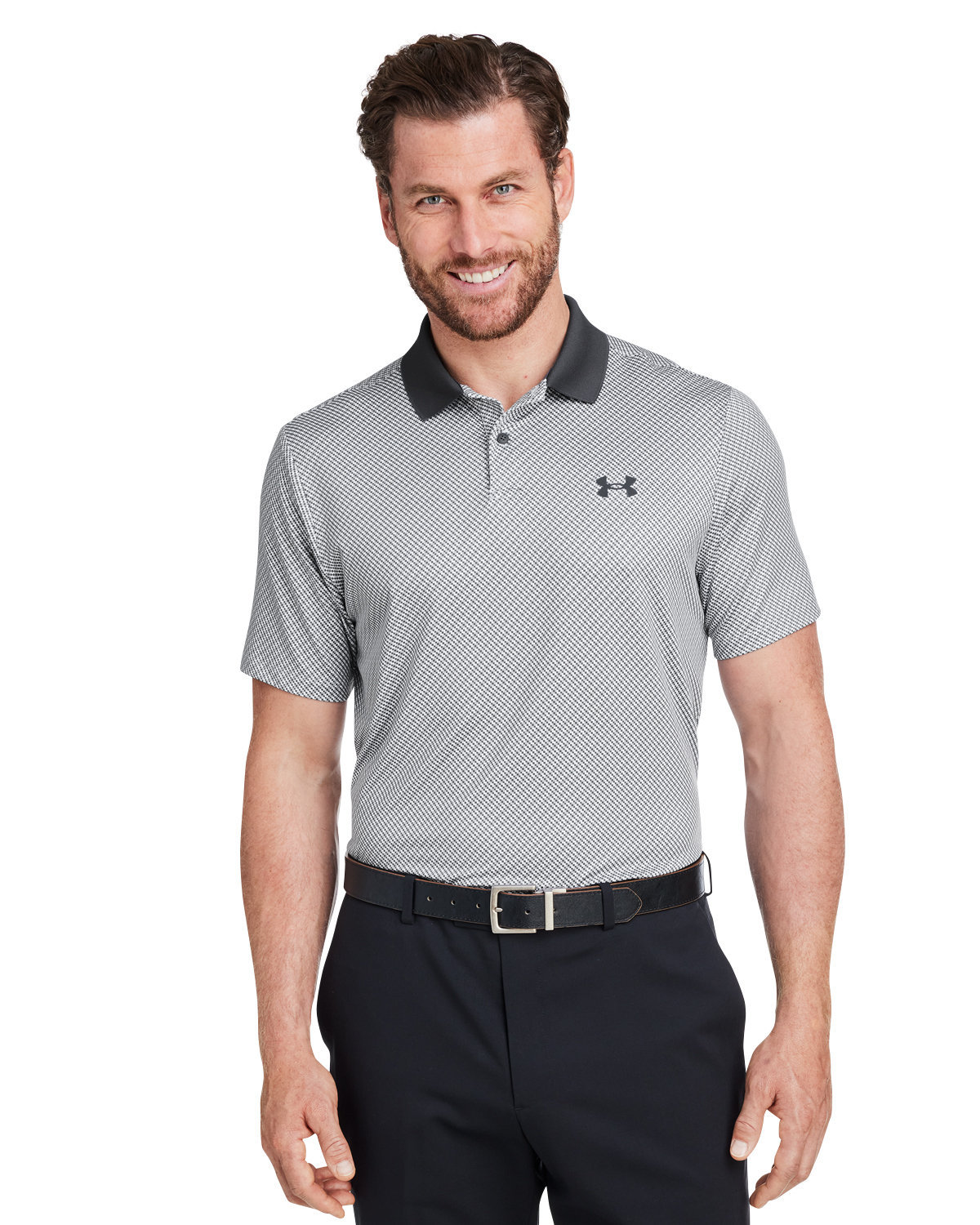 Mens 3.0 Printed Performance Polo-Under Armour