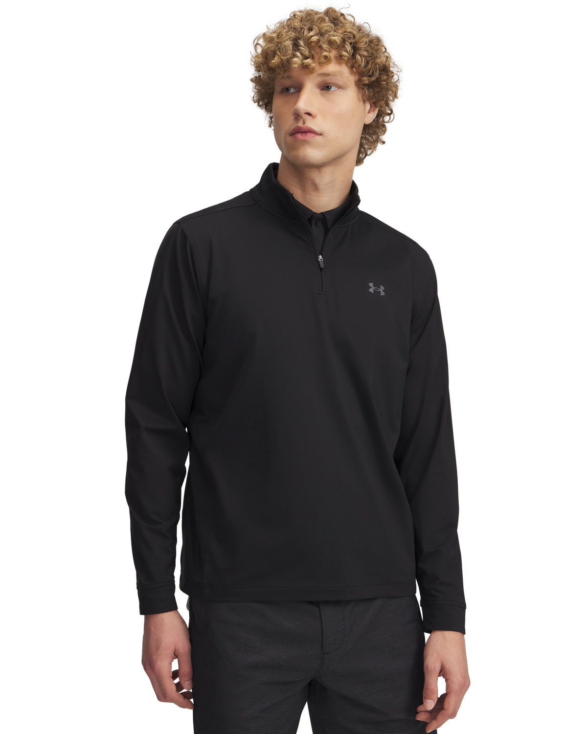 Mens Drive Quarter&#45;Zip-Under Armour