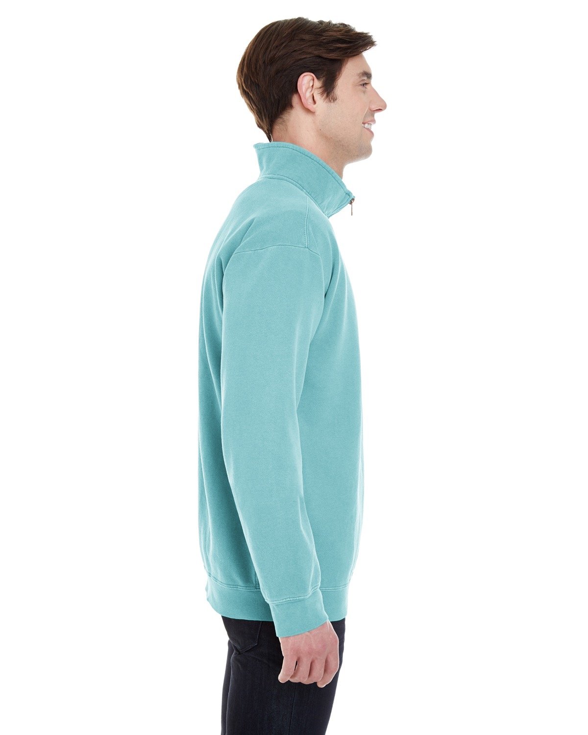 comfort colors men's adult 1 4 zip sweatshirt style 1580