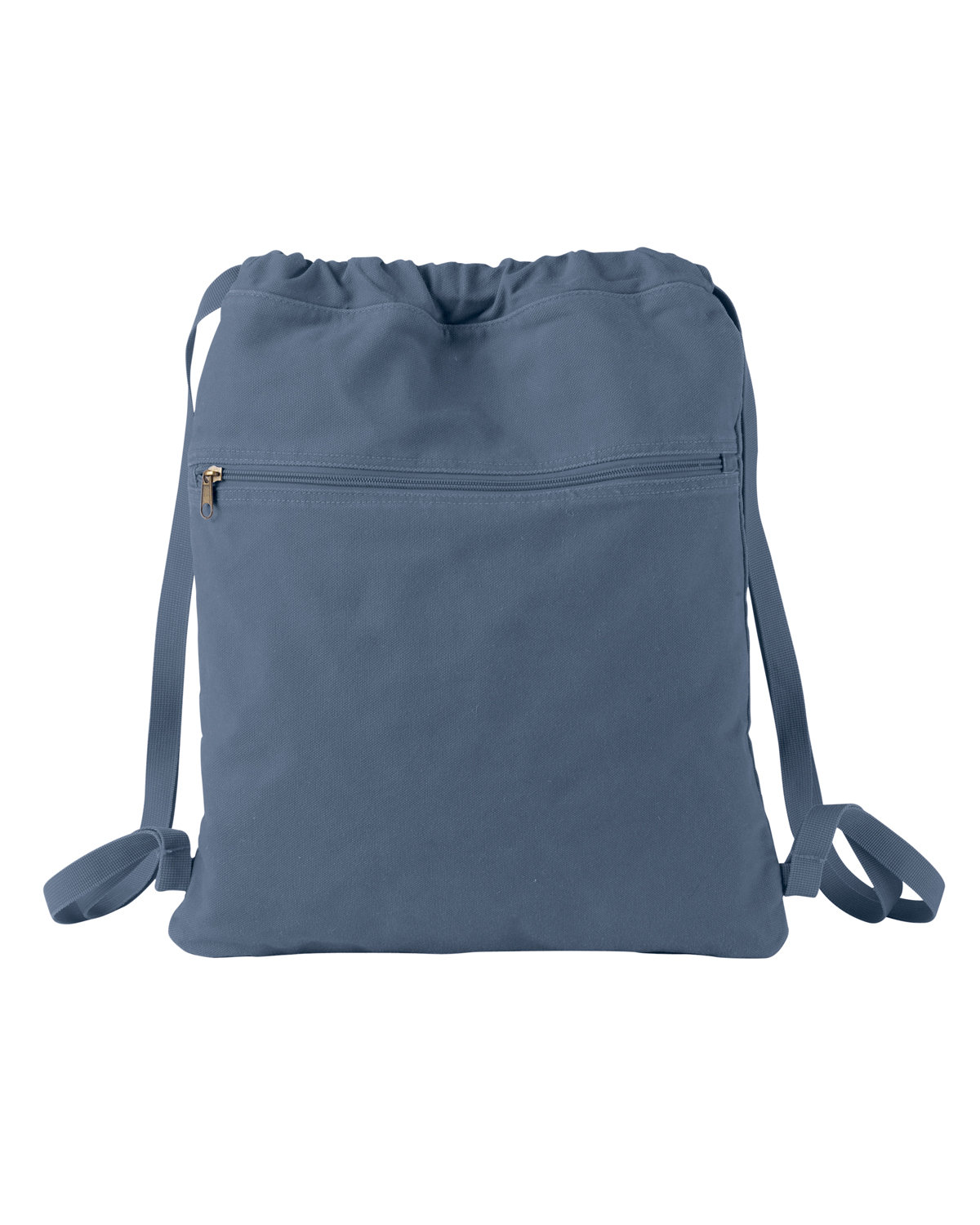 Cotton Canvas Drawstring Backpack-Authentic Pigment