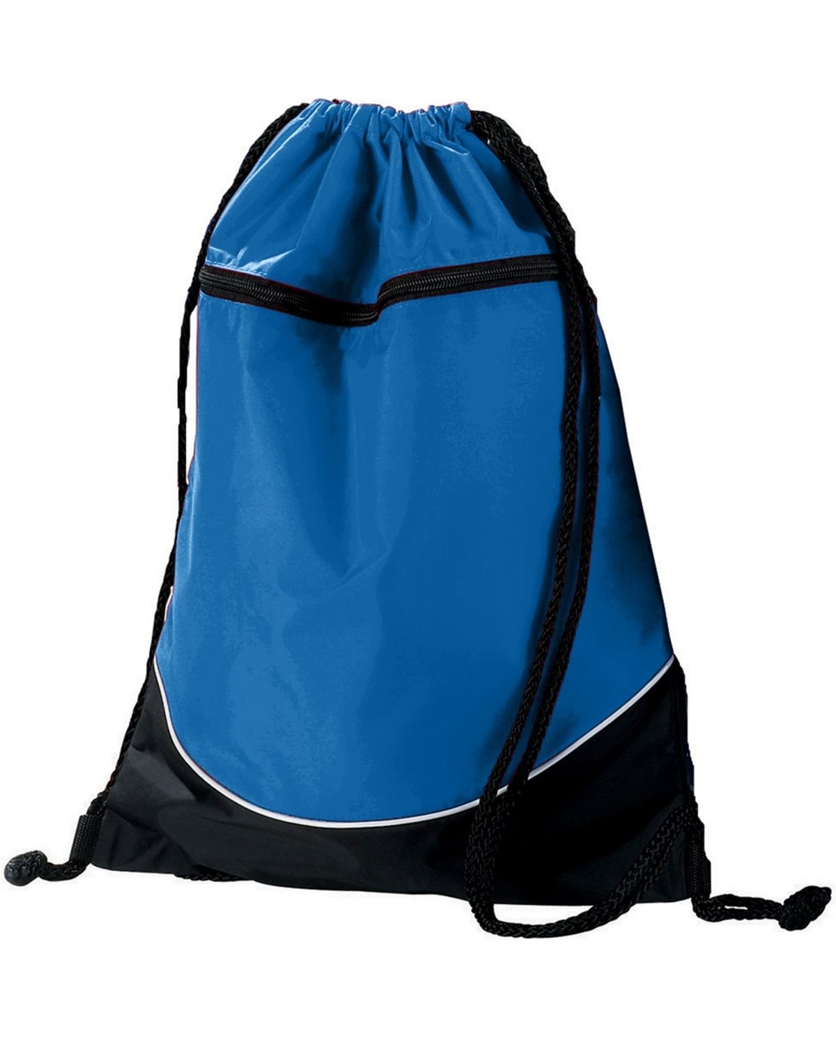 Tri-Color Drawstring Backpack-