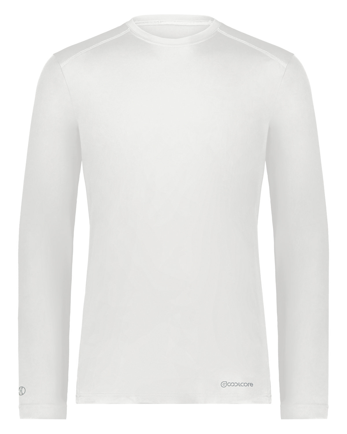 Adult Essential Long Sleeve T&#45;Shirt Powered By Coolcore-Holloway