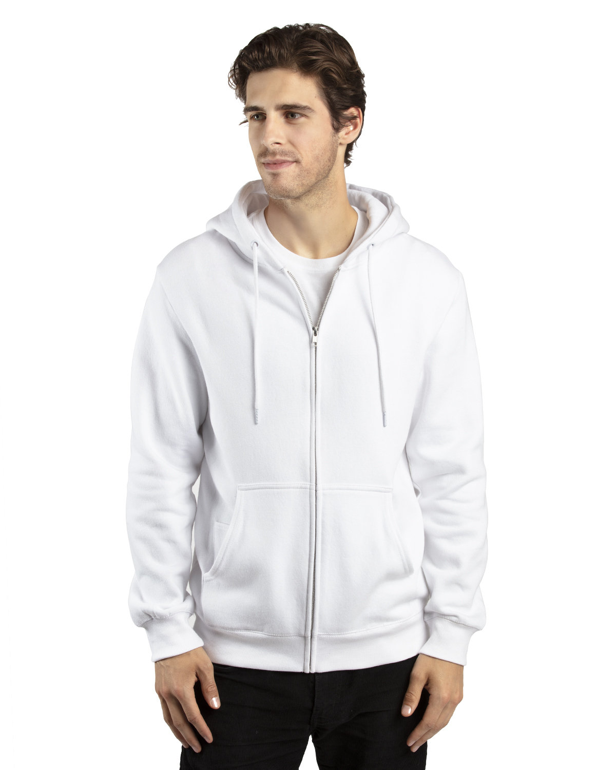 Unisex Ultimate Fleece Full&#45;Zip Hooded Sweatshirt-Threadfast Apparel