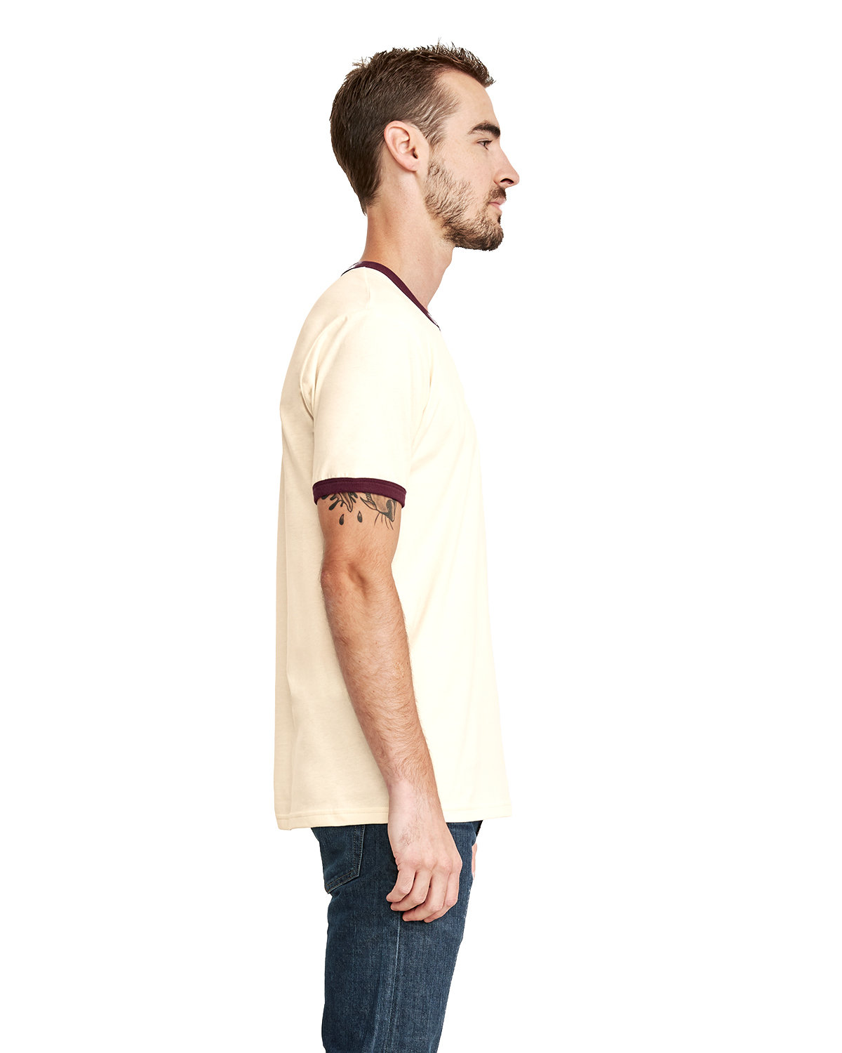 Next Level 3604 Unisex Ringer T Shirt