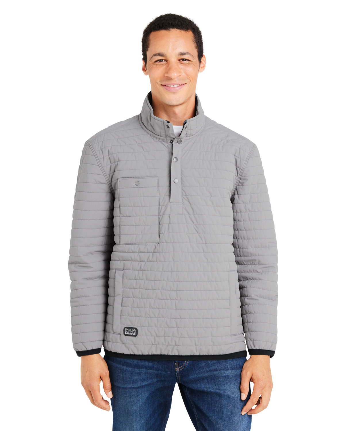 Mens Keystone Quilted Pullover-Dri Duck