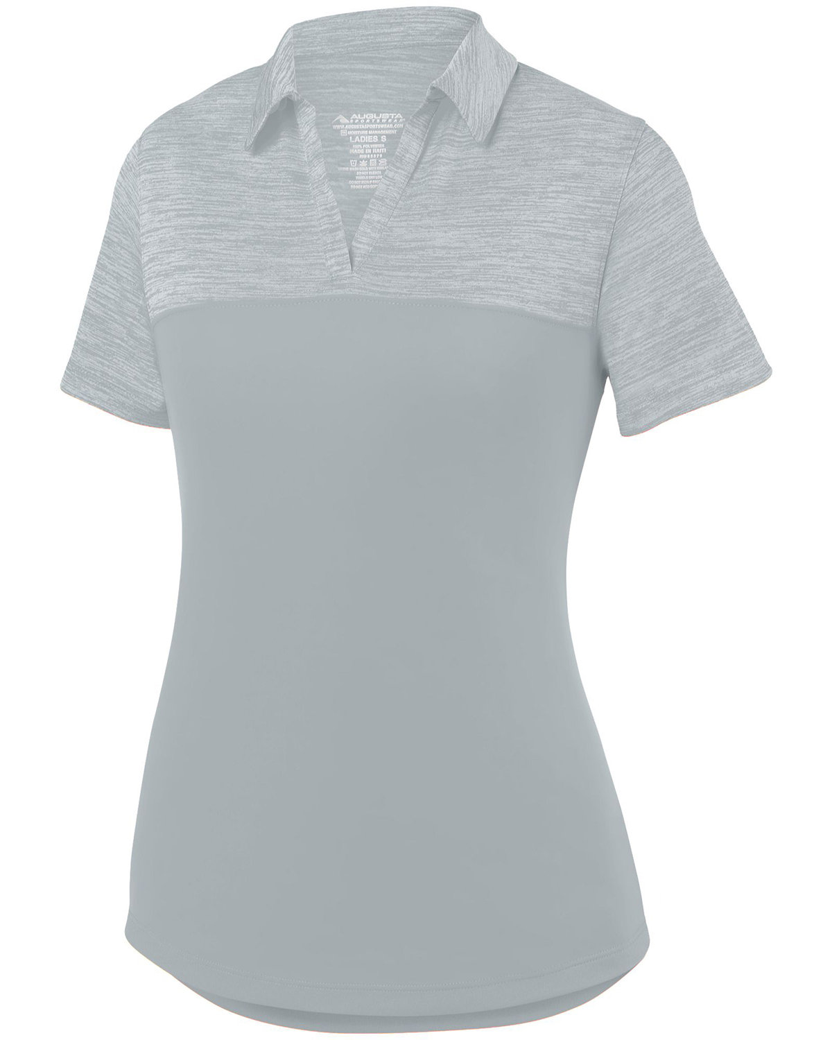 Ladies Shadow Tonal heather Polo-Augusta Sportswear