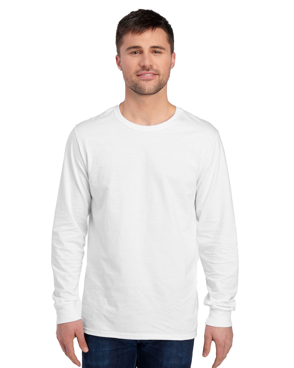 Adult Premium Blend Long-Sleeve T-Shirt-