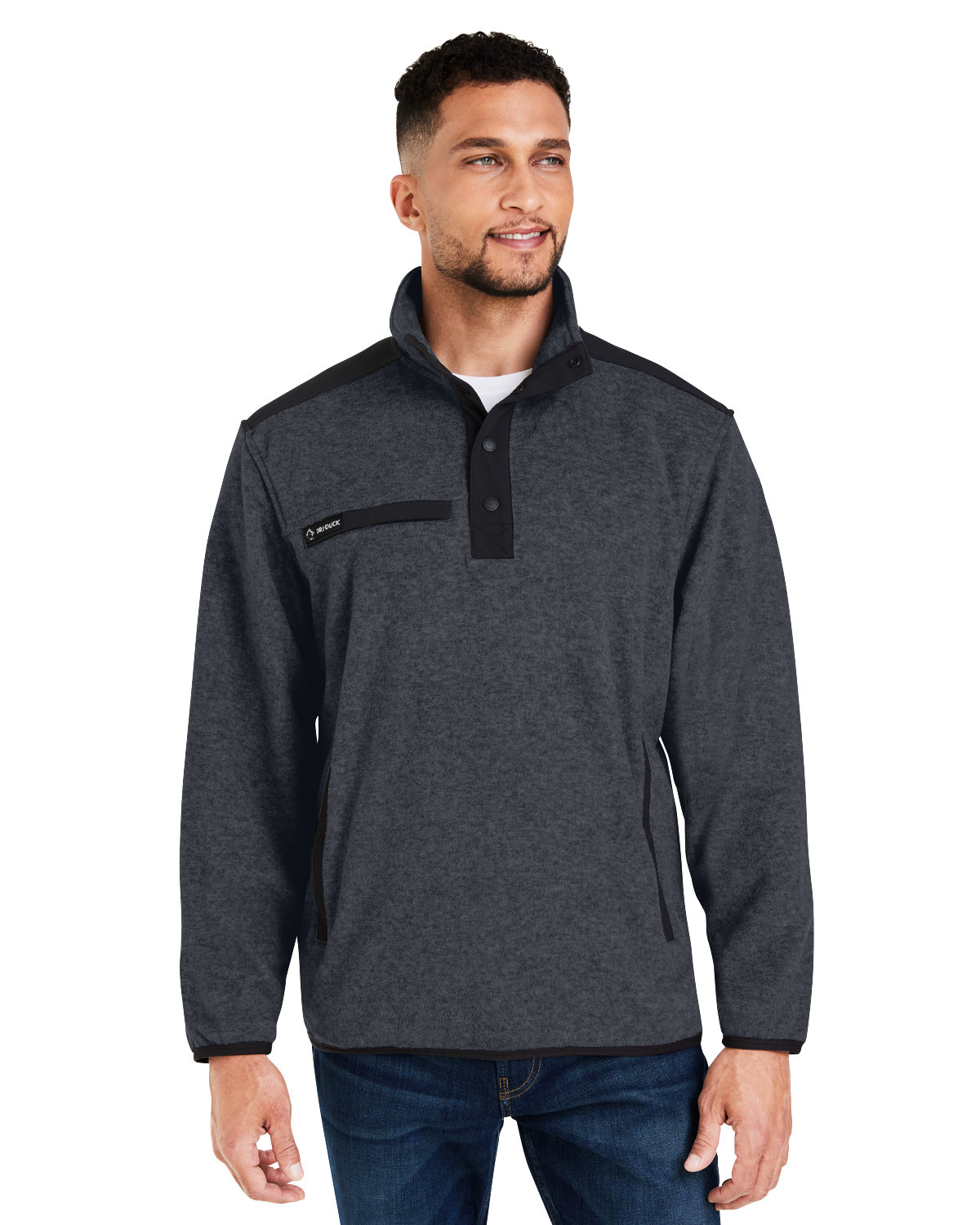 Buy Mens Ranger Melange Heather Fleece - Dri Duck Online At Best Price - Me