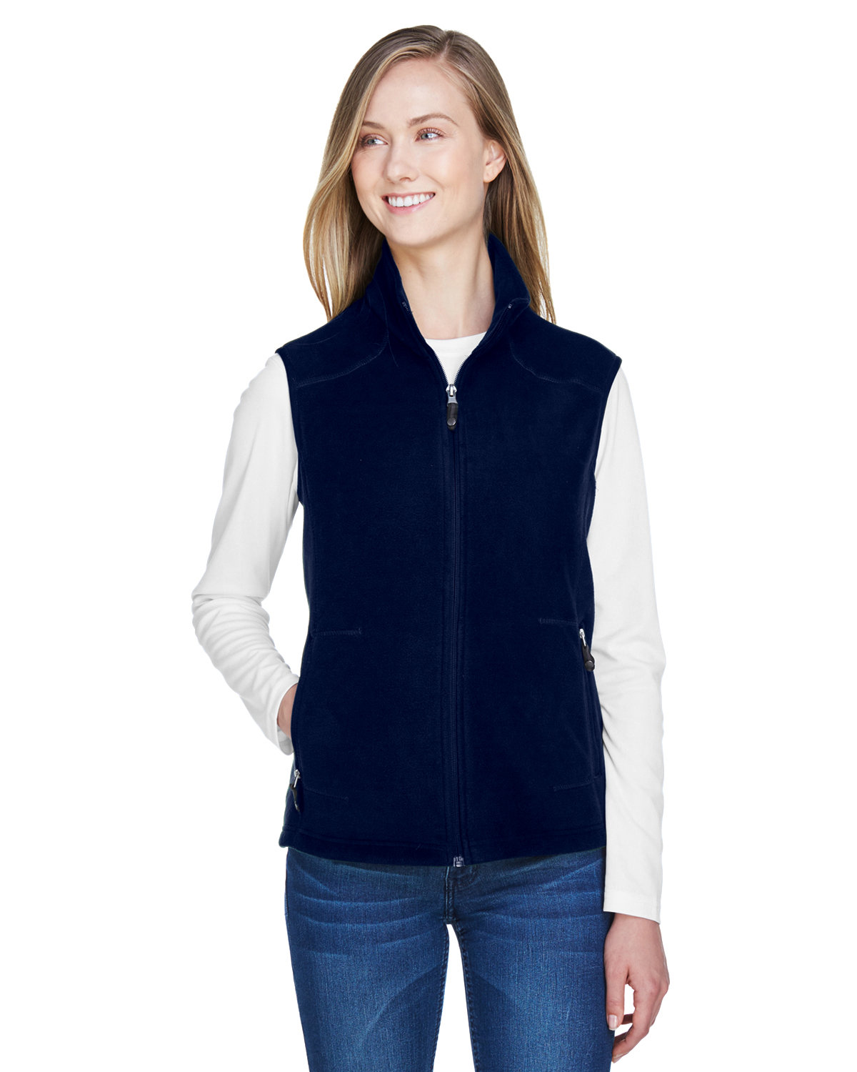 Ladies Voyage Fleece Vest-North End