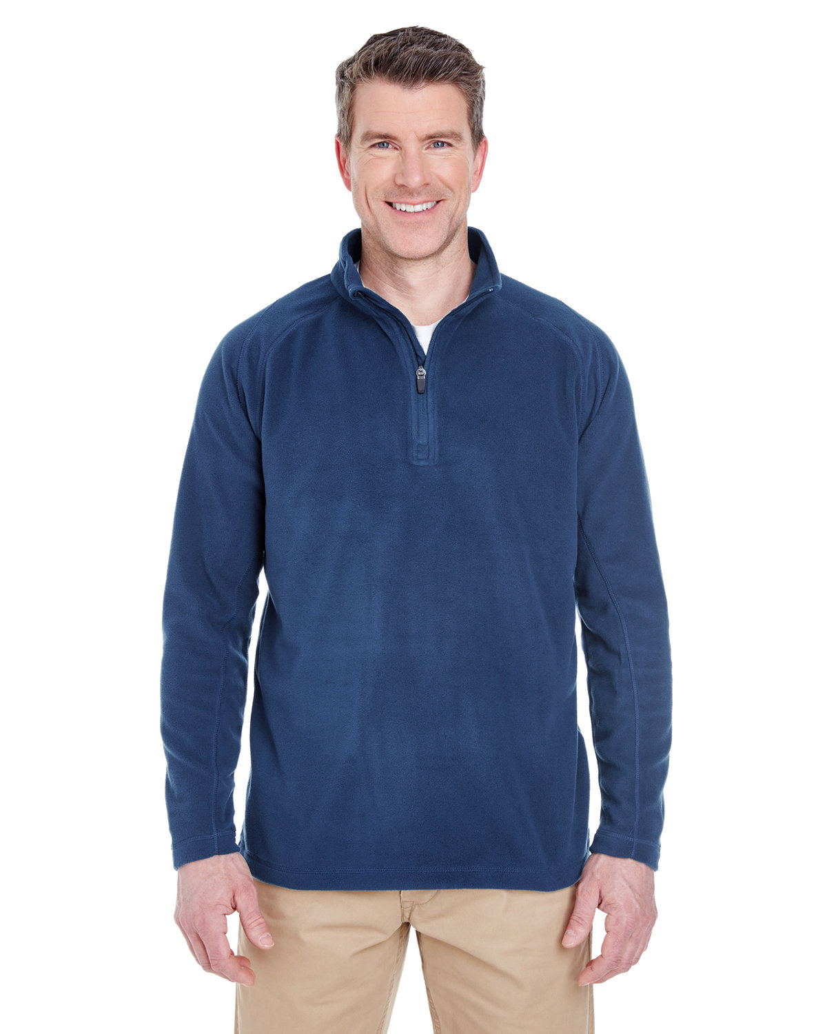 Adult Cool & Dry Quarter-Zip Microfleece-UltraClub