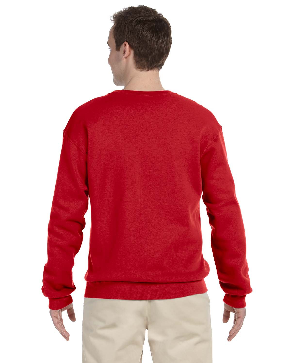 Fruit of the Loom Adult 12 oz. Supercotton™ Fleece Crew Neck Sweatshirt ...