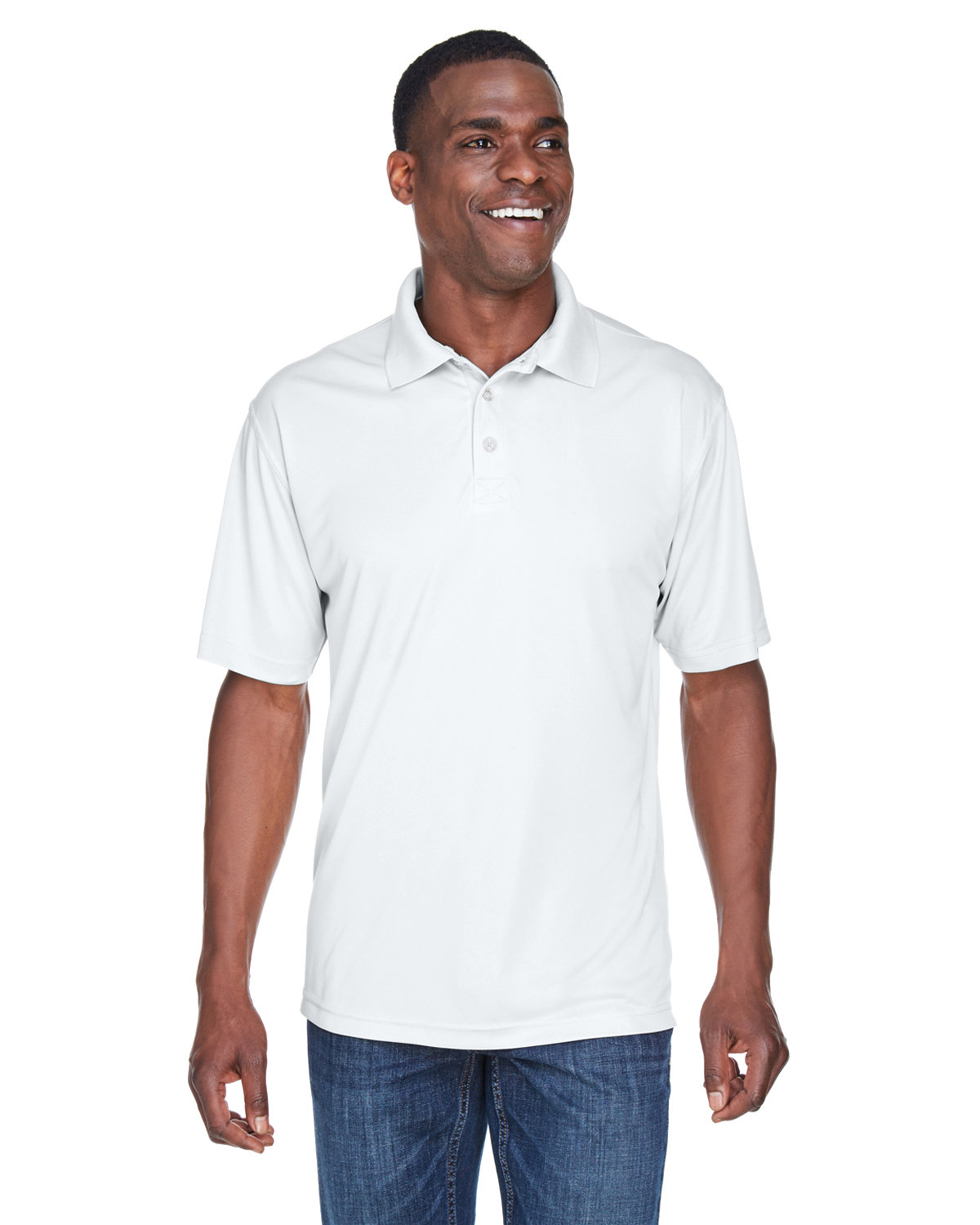 Buy Mens Cool & Dry Sport Performance interlock Polo - UltraClub Online ...