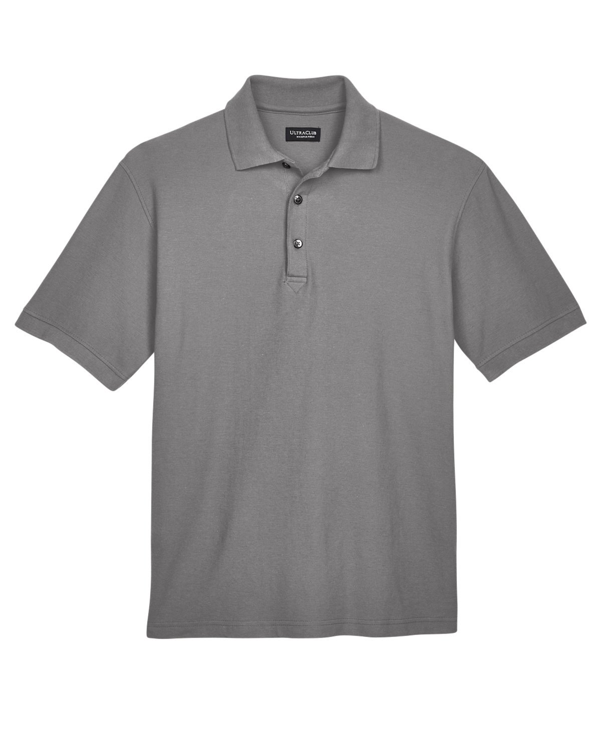UltraClub 8540 Whisper Fit Men's Pique Polo Shirt -Cardinal-Medium