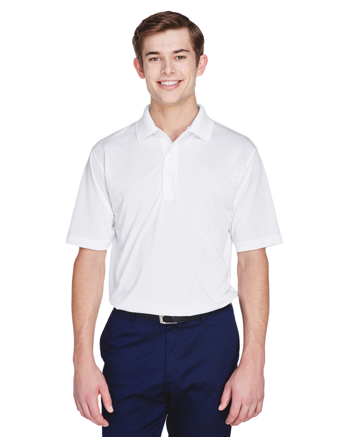 Mens Cool &#38; Dry 8&#45;Star Elite Performance Interlock Polo-UltraClub