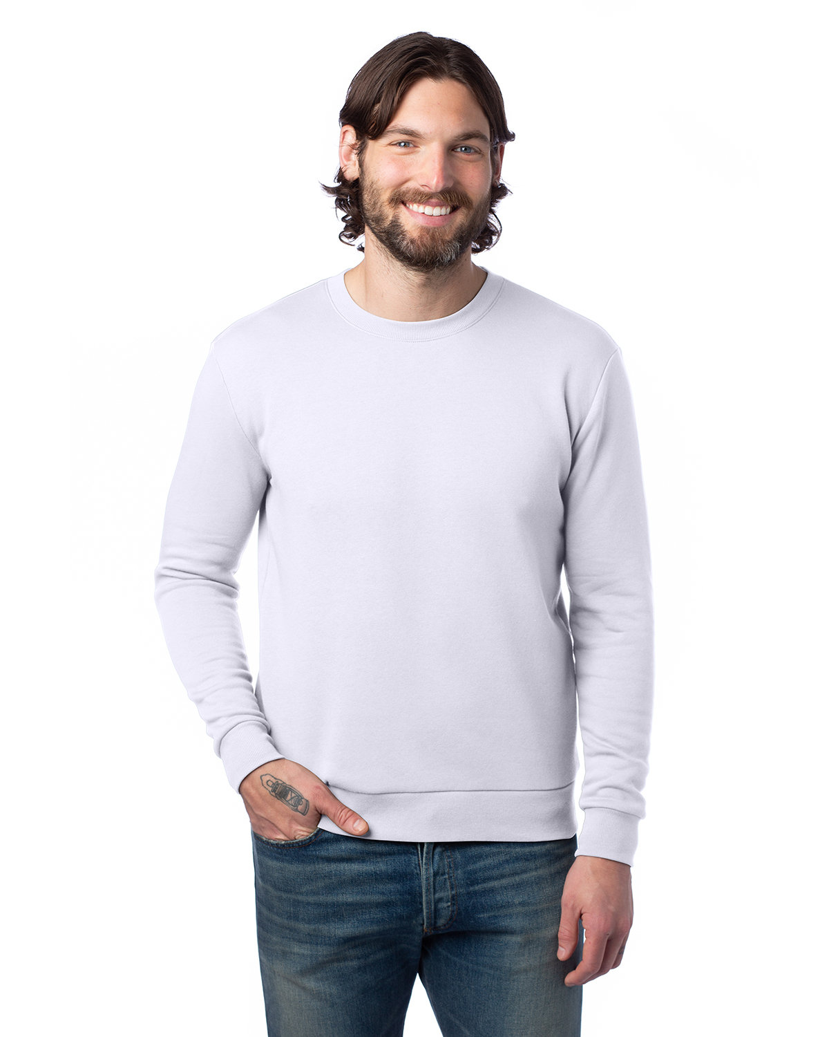 Unisex Eco&#45;Cozy Fleece Sweatshirt-Alternative