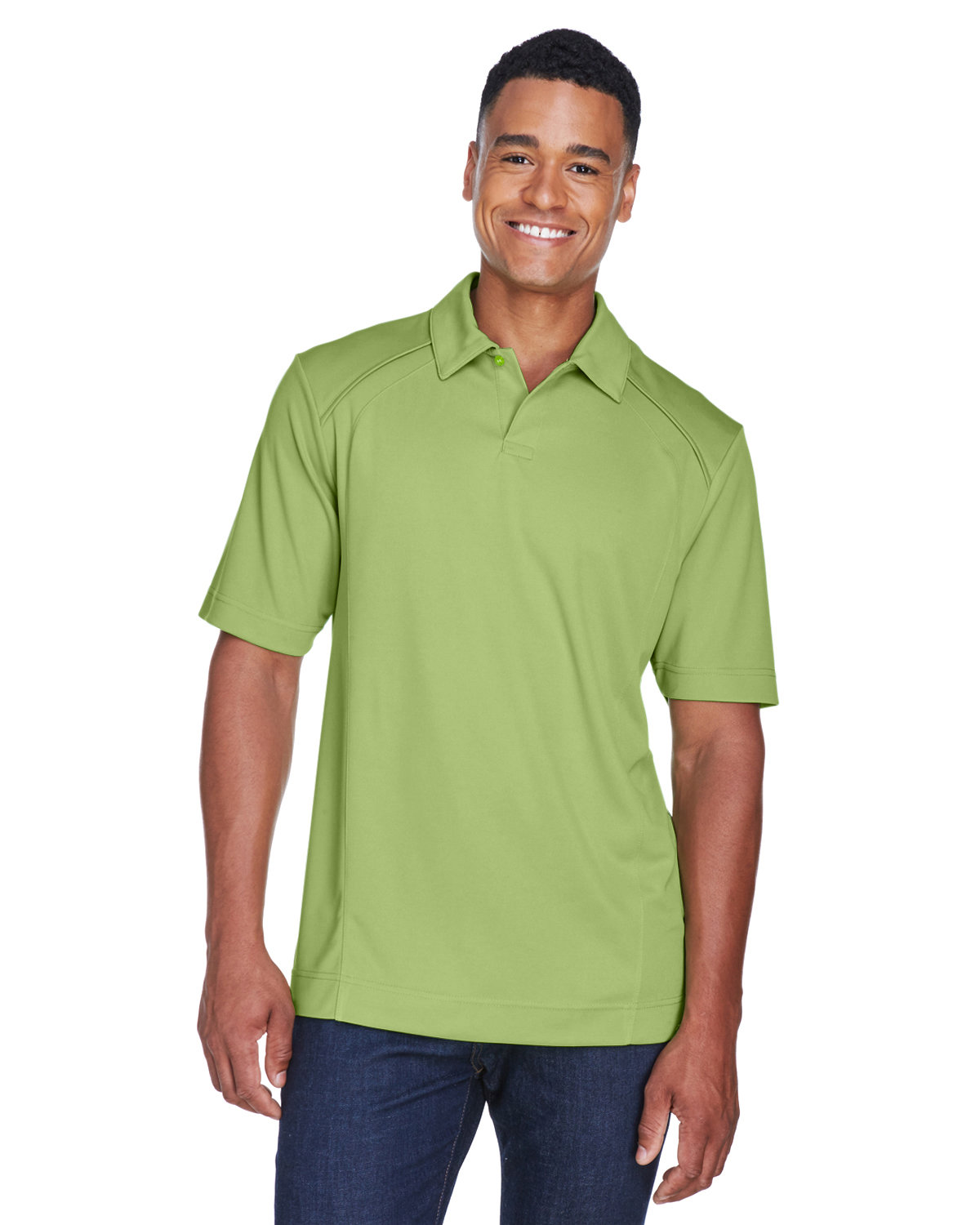 Mens Recycled Polyester Performance Pique Polo-North End