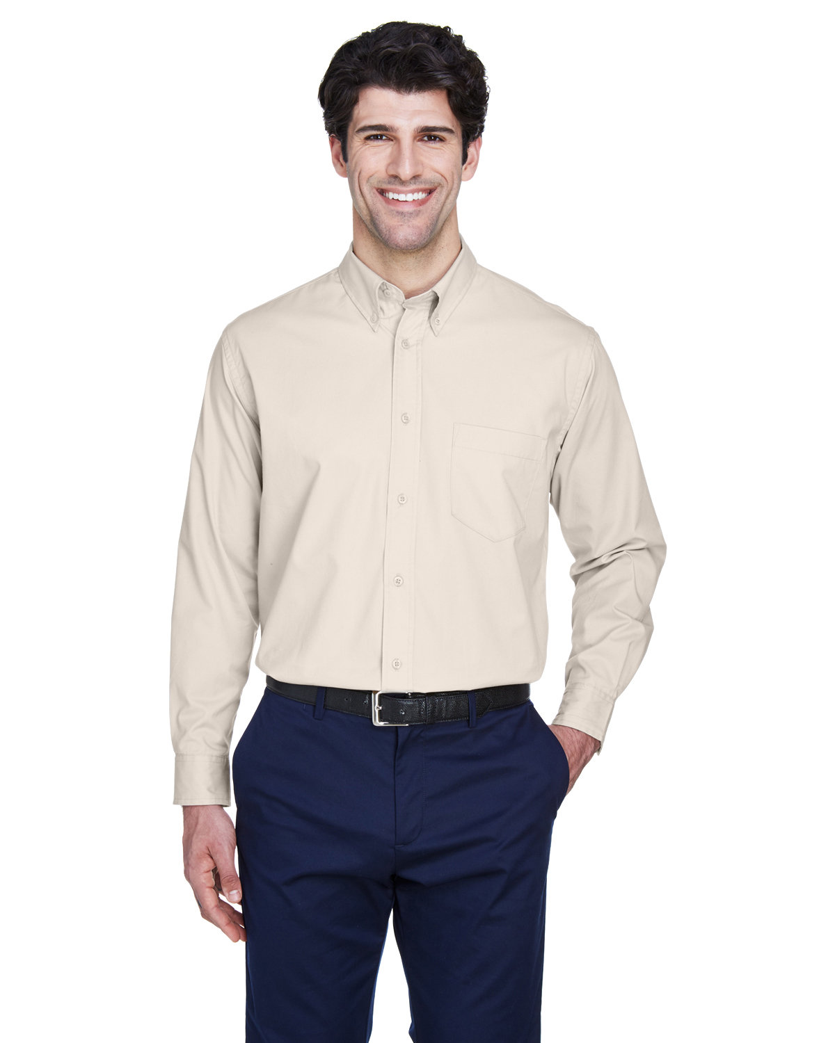 Mens Whisper Twill-UltraClub