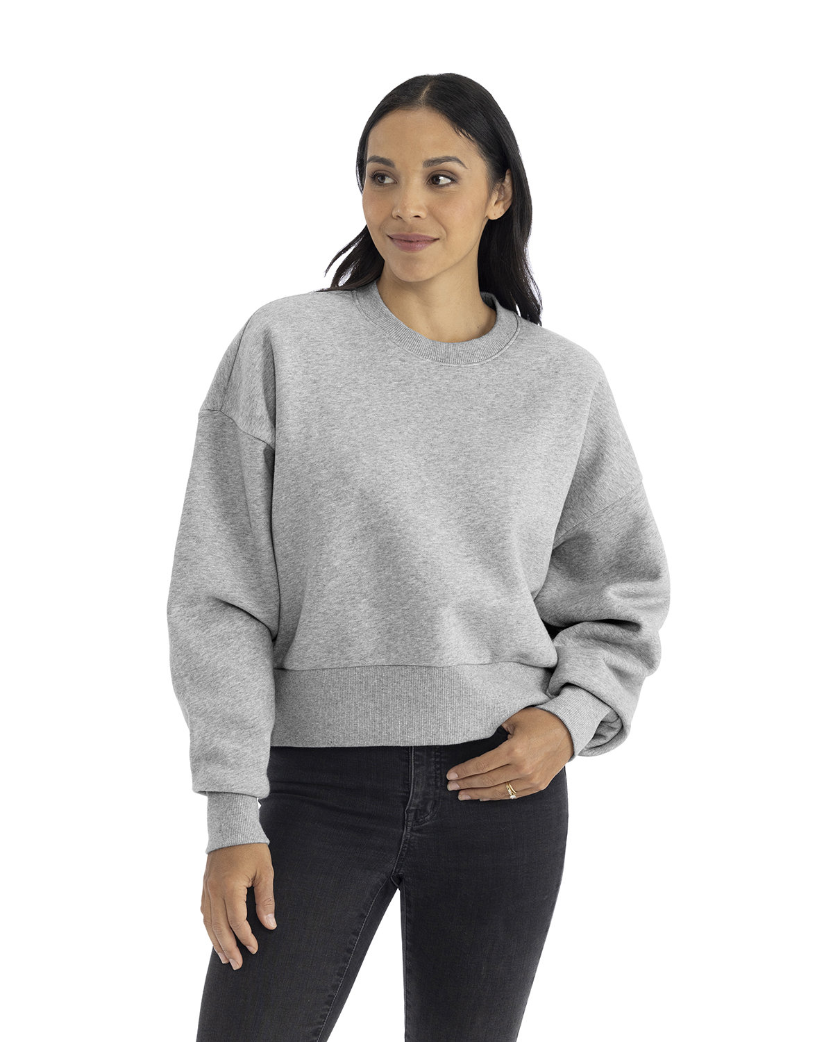 Ladies Heavyweight Sweatshirt-Next Level Apparel