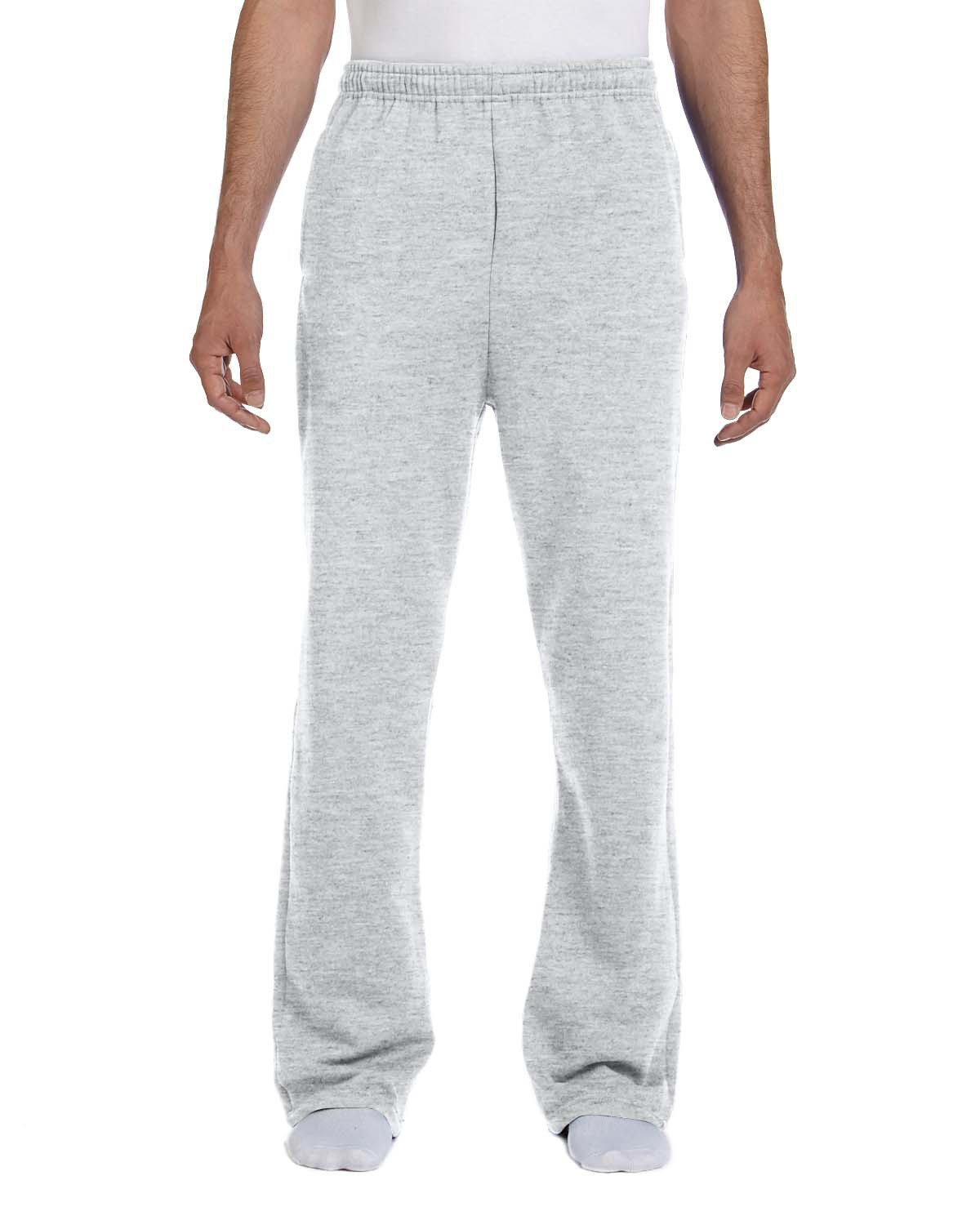 jerzees open bottom sweatpants