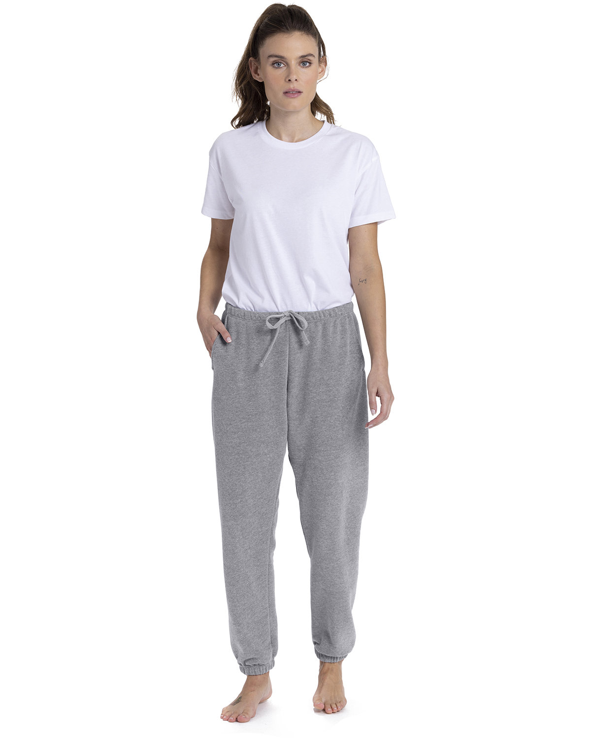 Ladies Laguna Sueded Sweatpant-Next Level Apparel