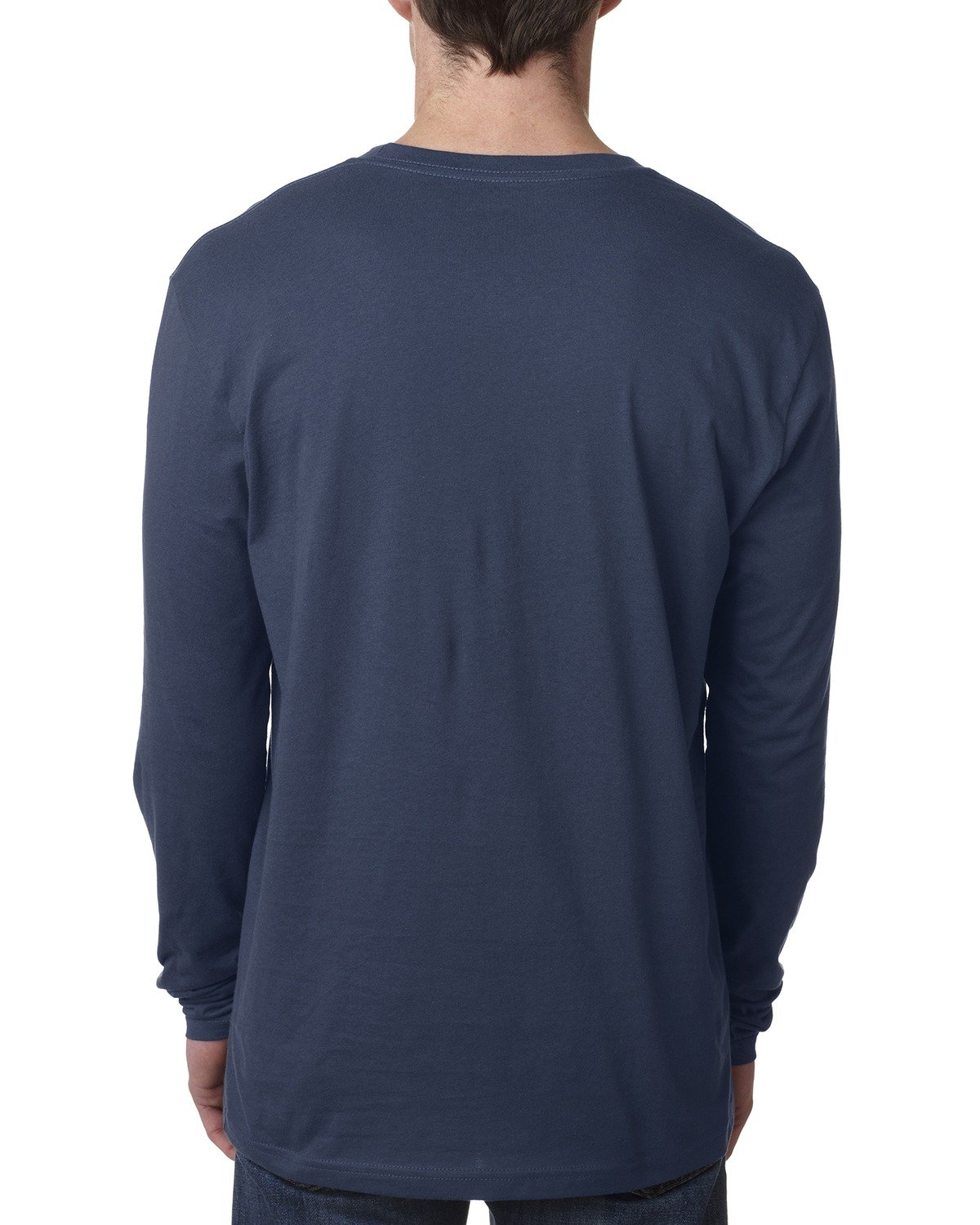 Next Level Apparel Mens Long Sleeve Premium Crew Neck T-Shirt - N3601 Tee S-2XL