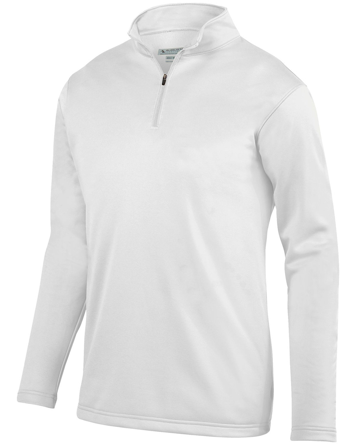 Youth Wicking Fleece Quarter&#45;Zip Pullover-Augusta Sportswear