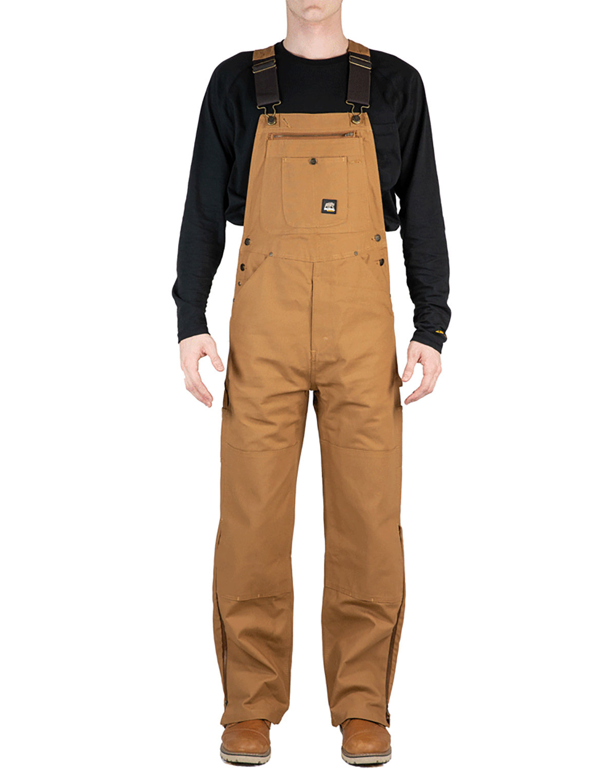 Mens Slab Unlined Duck Bib Overall-Berne