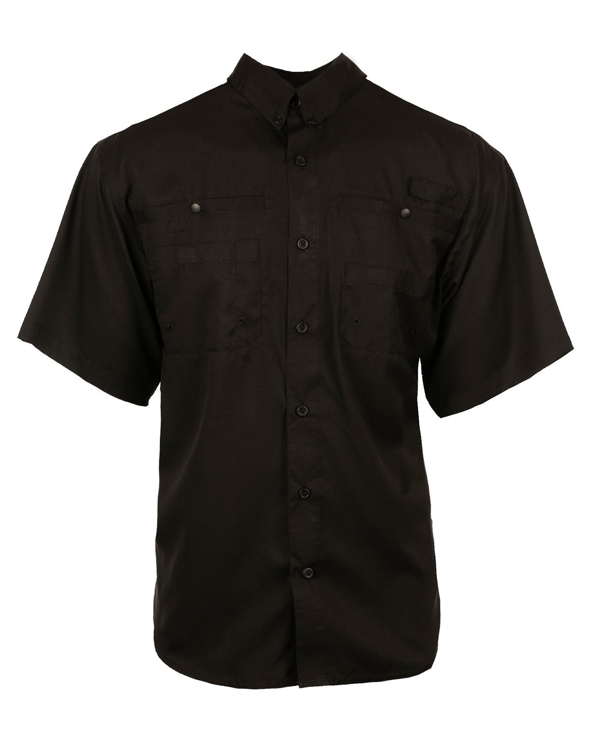 Mens Functional Short&#45;Sleeve Fishing Shirt-Burnside