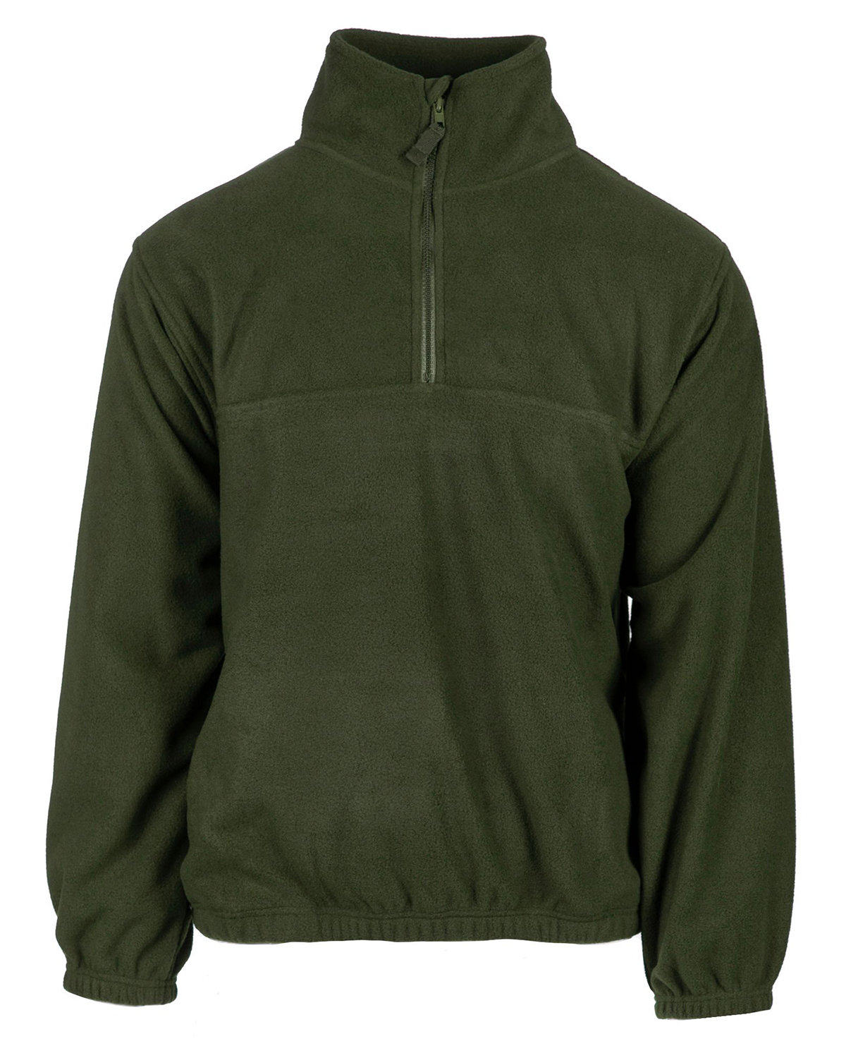 Mens Quarter-Zip Polar Fleece Pullover-Burnside