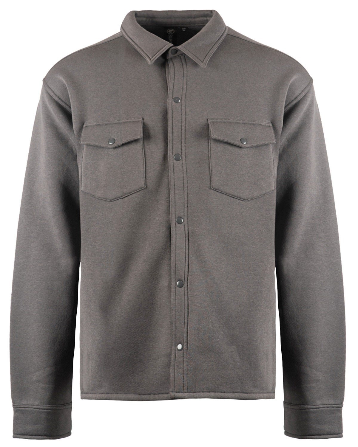 Fleece Snap Jacket-Burnside