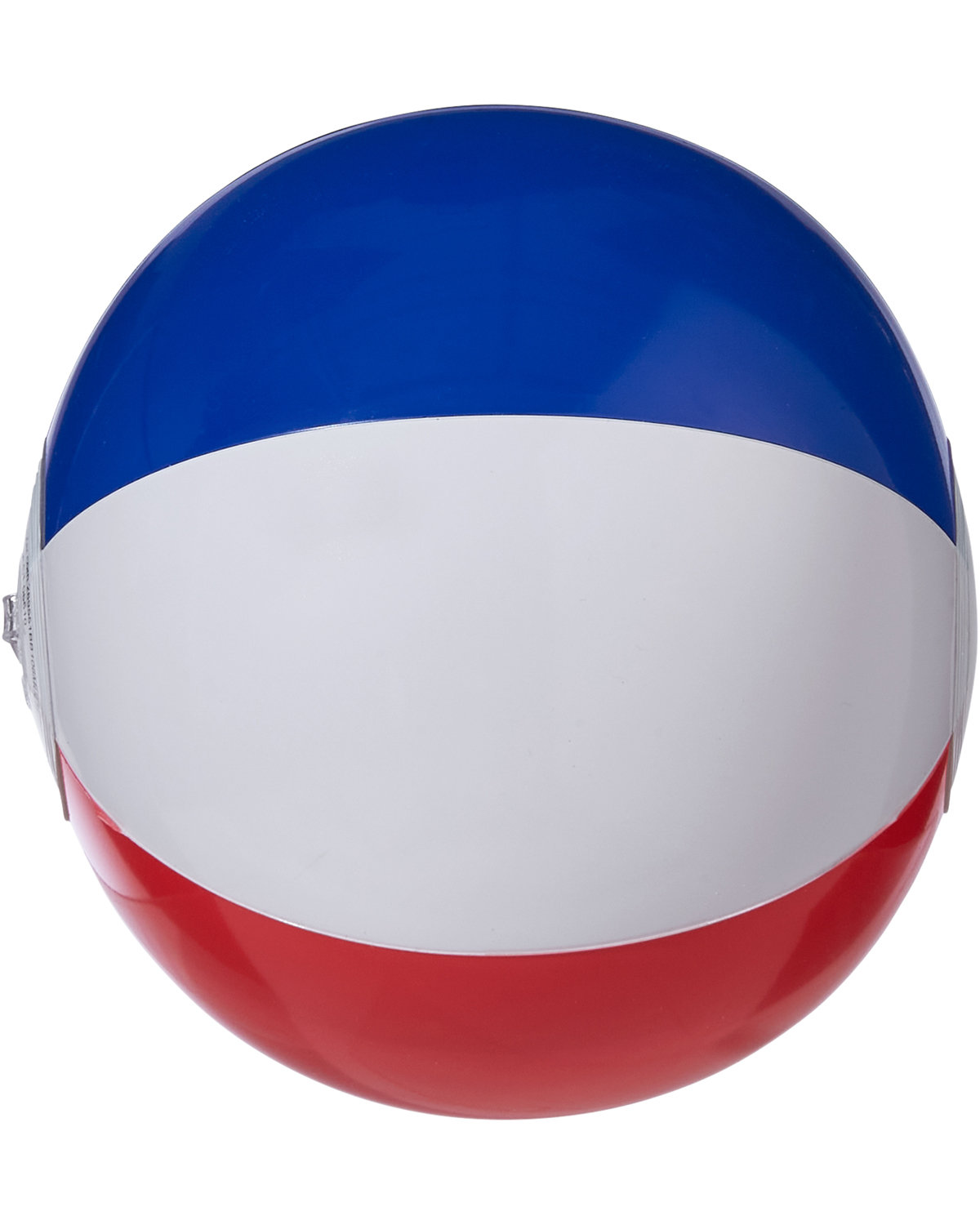 10&#34; Patriotic Red White And Blue Beach Ball-Prime Line