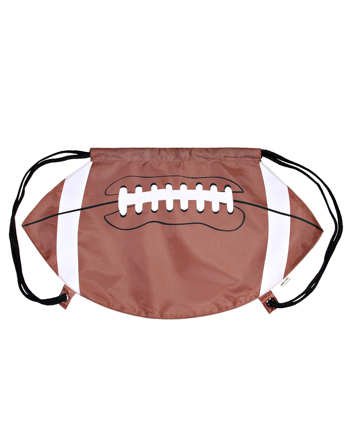 Football Drawstring Backpack-GameTime