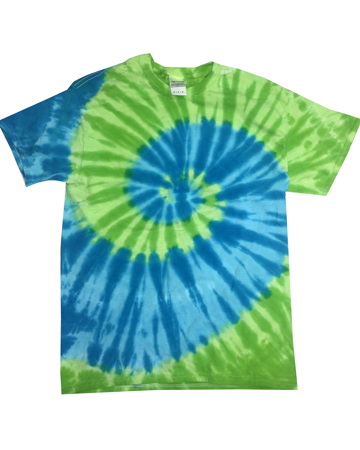 Adult 5.4 Oz., 100% Cotton Islands Tie-Dyed T-Shirt-