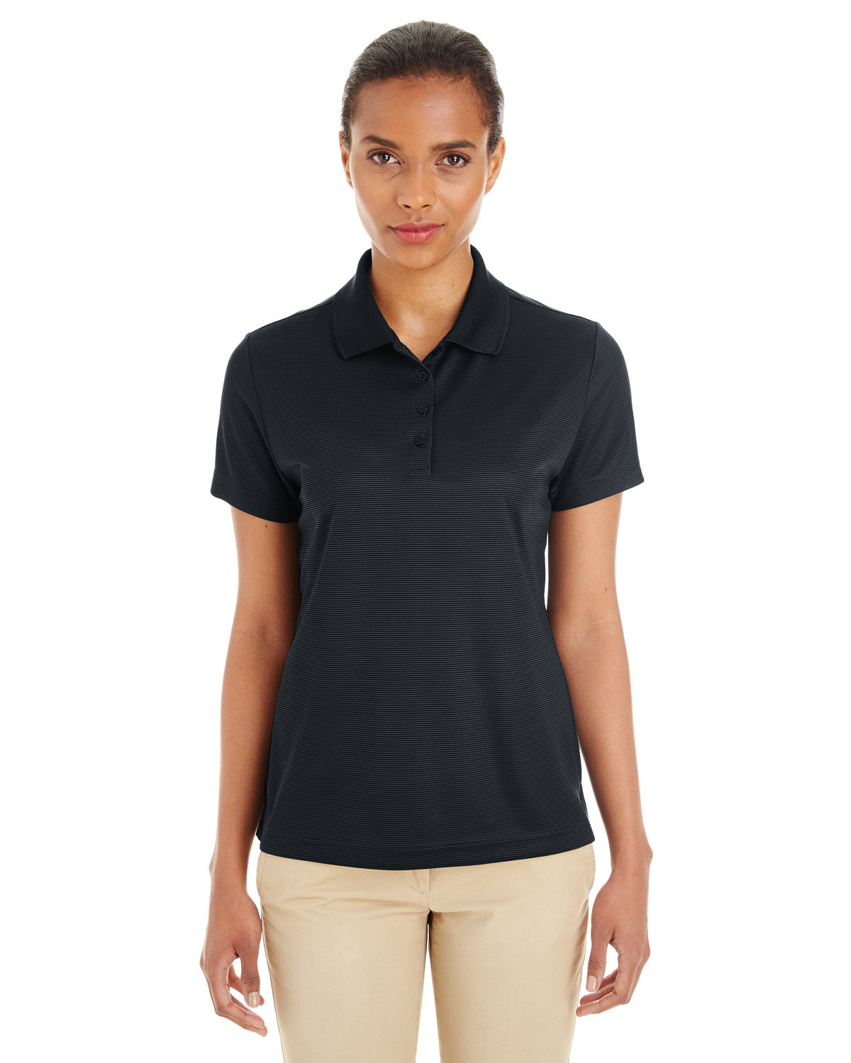 Ladies Express Microstripe Performance Pique Polo-CORE365