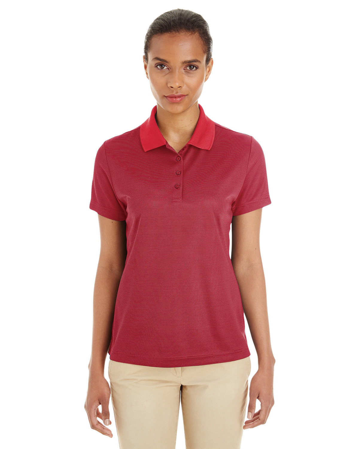 Ladies Express Microstripe Performance Pique Polo-CORE365