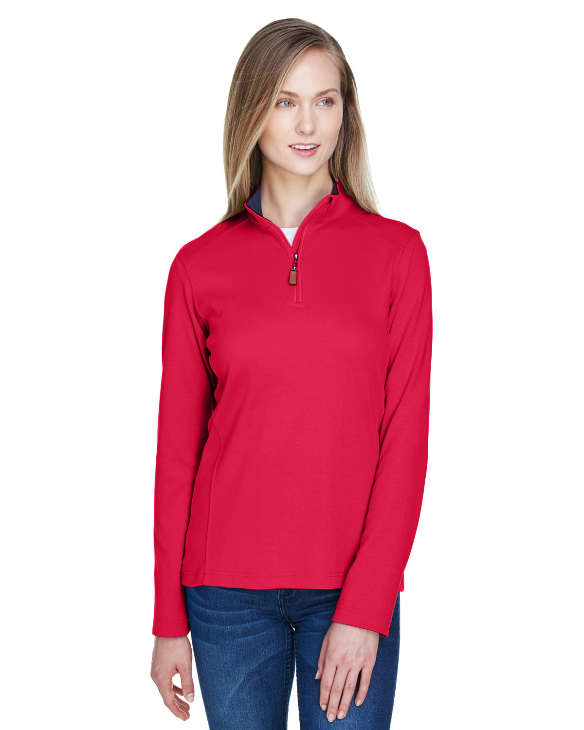 Ladies Drytec20™ Performance Quarter-Zip-Devon &#38; Jones