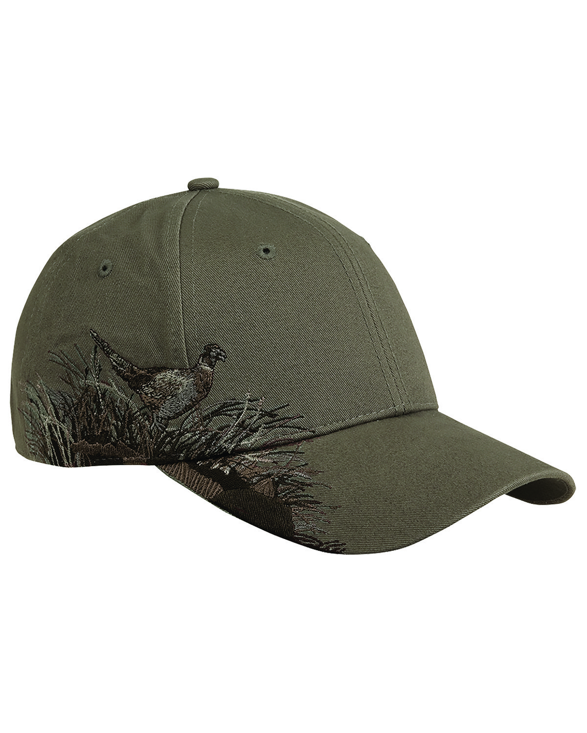 Brushed Cotton Twill Pheasant Cap-Dri Duck