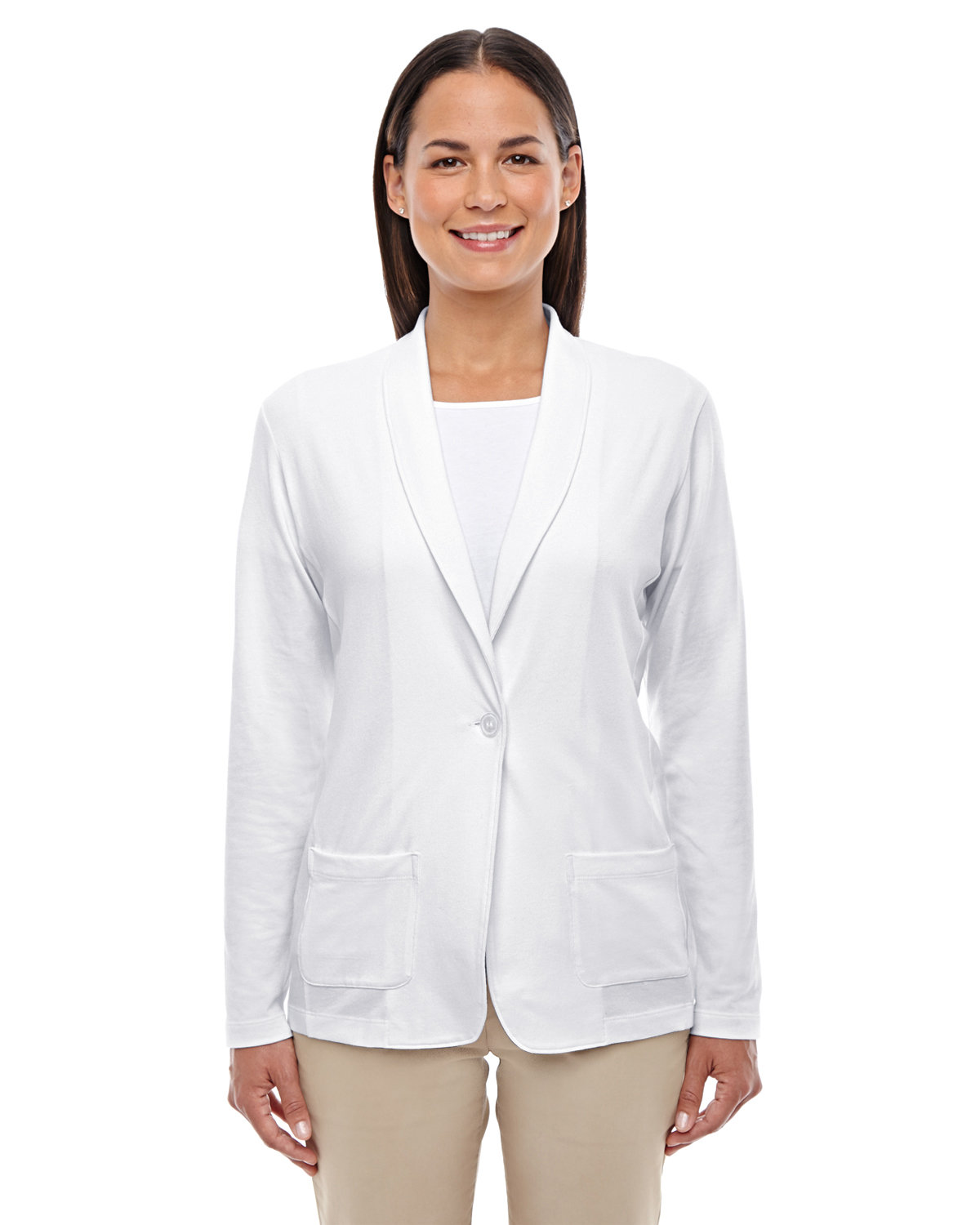 Ladies Perfect Fit&#8482; Shawl Collar Cardigan-Devon & Jones