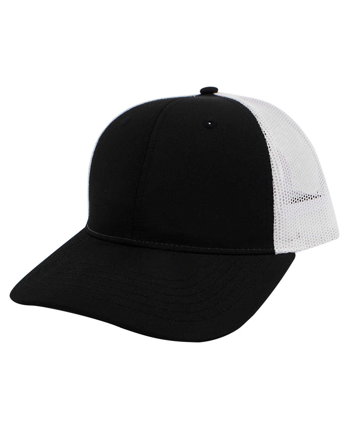 Peral Nylon Performance Trucker Hat-Fahrenheit