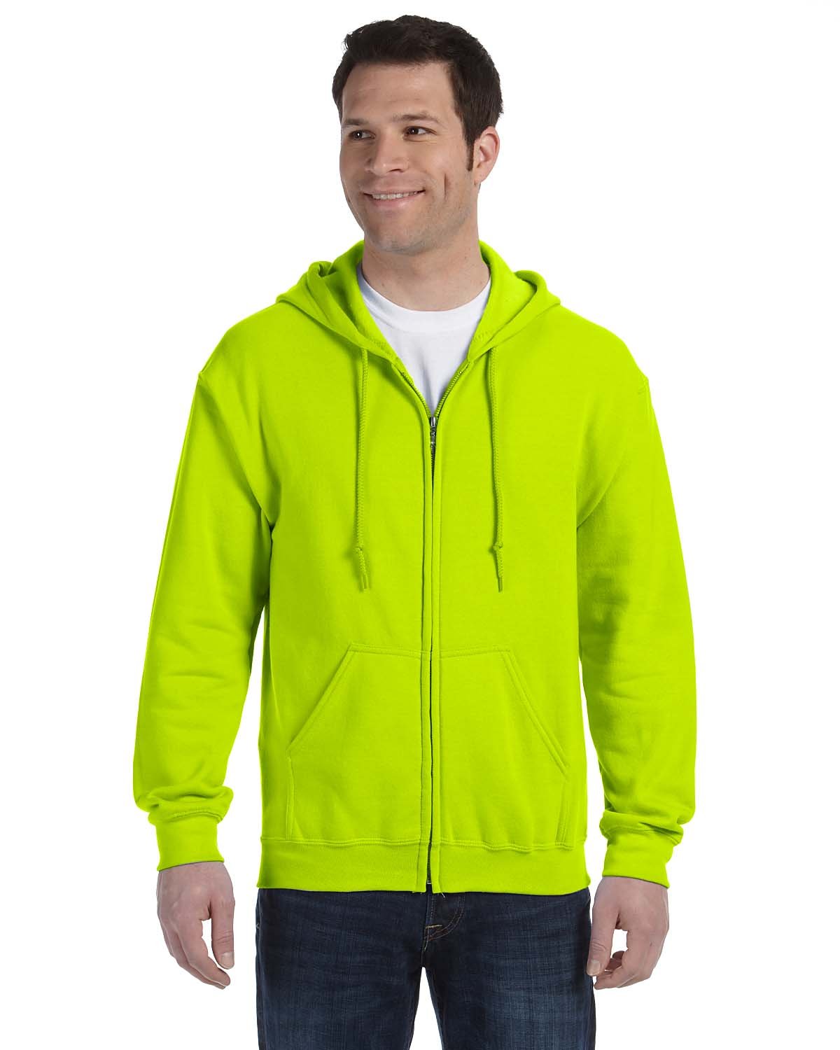 Gildan Adult Heavy Blend 8 oz. 50/50 Cotton Polyester Full-Zip Hood G186 S-5XL